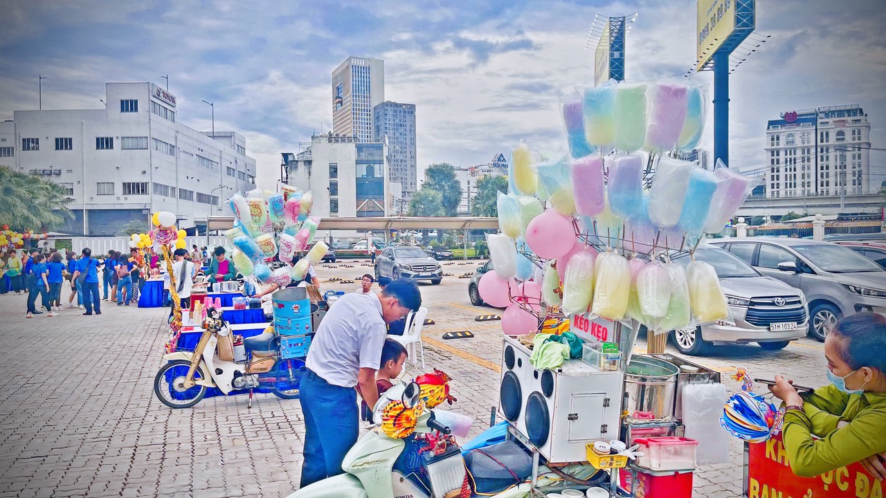 Dịch vụ làm kẹo bông gòn khu vực hồ chí minh.