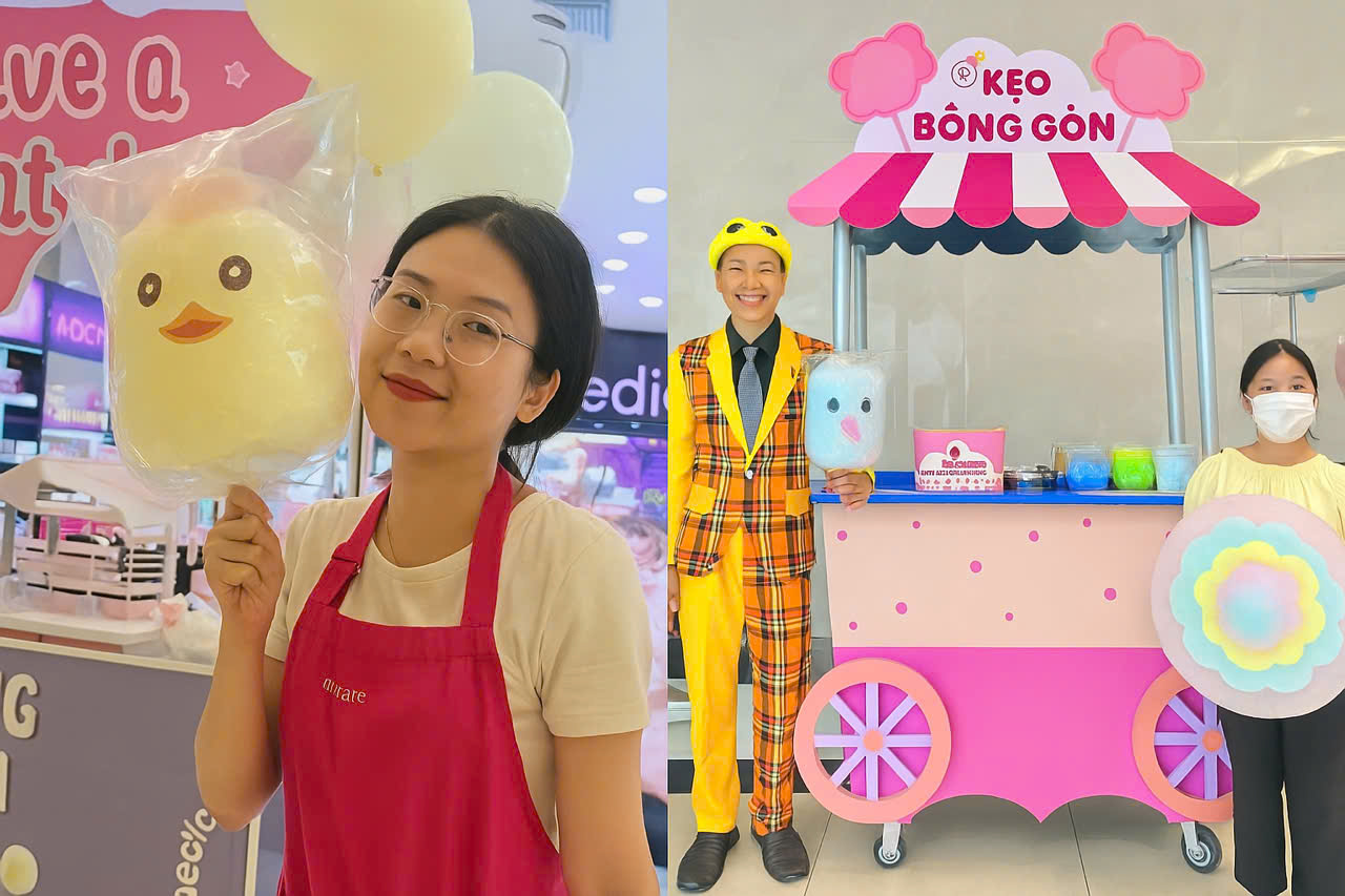 DỊCH VỤ LÀM KẸO BÔNG GÒN Ở HCM – NGỌT NGÀO, THÚ VỊ CHO MỌI SỰ KIỆN